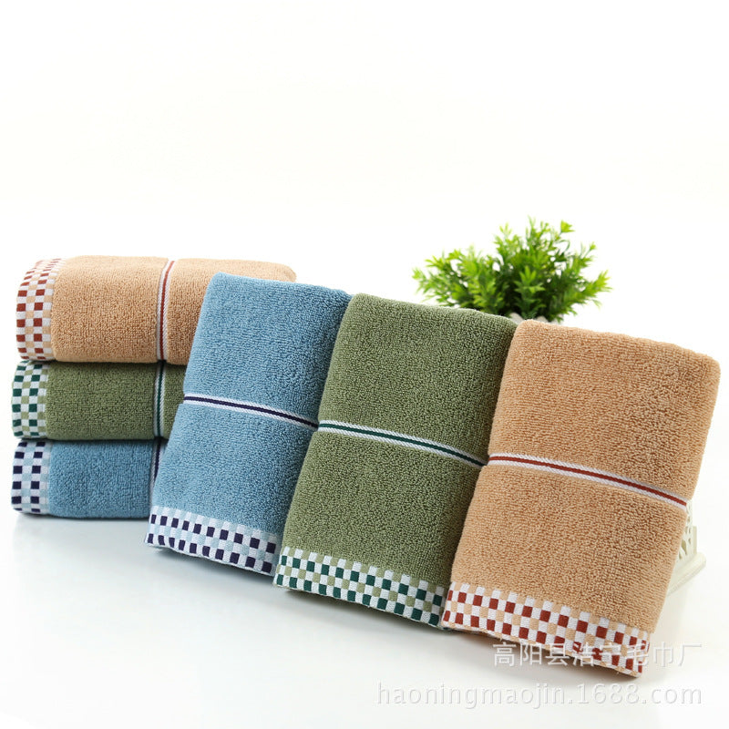 Serviette pour le visage douce et absorbante, serviette pour couple adulte