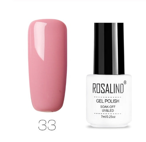 ROSALIND Pure Colors Gel Polish Collection - 7ML | 58 Colors + Base/Top UV/LED
