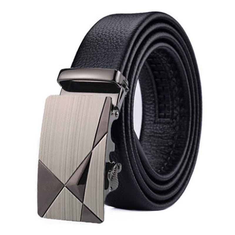Men's Plus Size Extended Automatic Buckle Belt - Inclusive Comfort