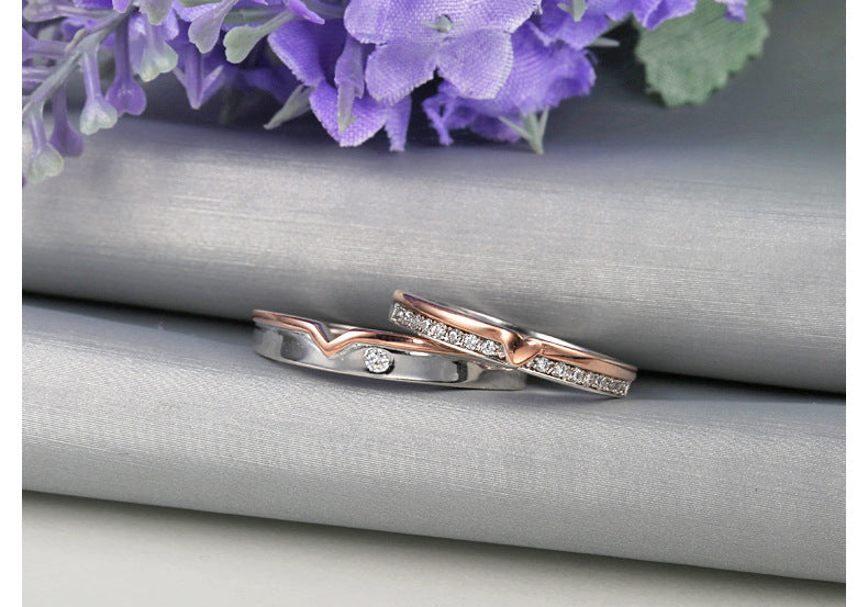 925 Sterling Silver romantiska parringar för män och kvinnor