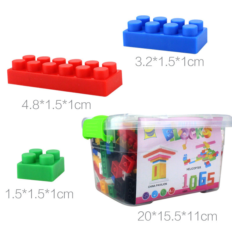 Children's toy building blocks