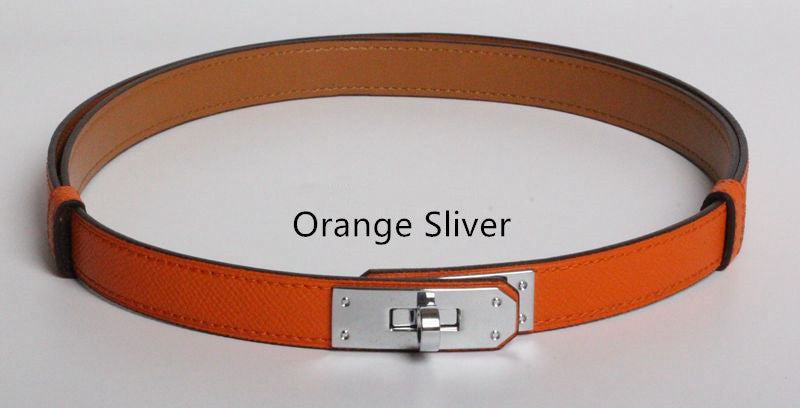 Ceintures en cuir véritable pour femmes, haute qualité, largeur 1.8cm, dorées
