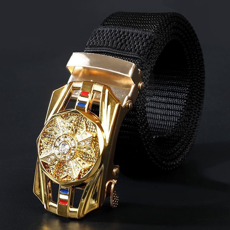 Woven Nylon Casual Fashion Belt - Comfortable Style