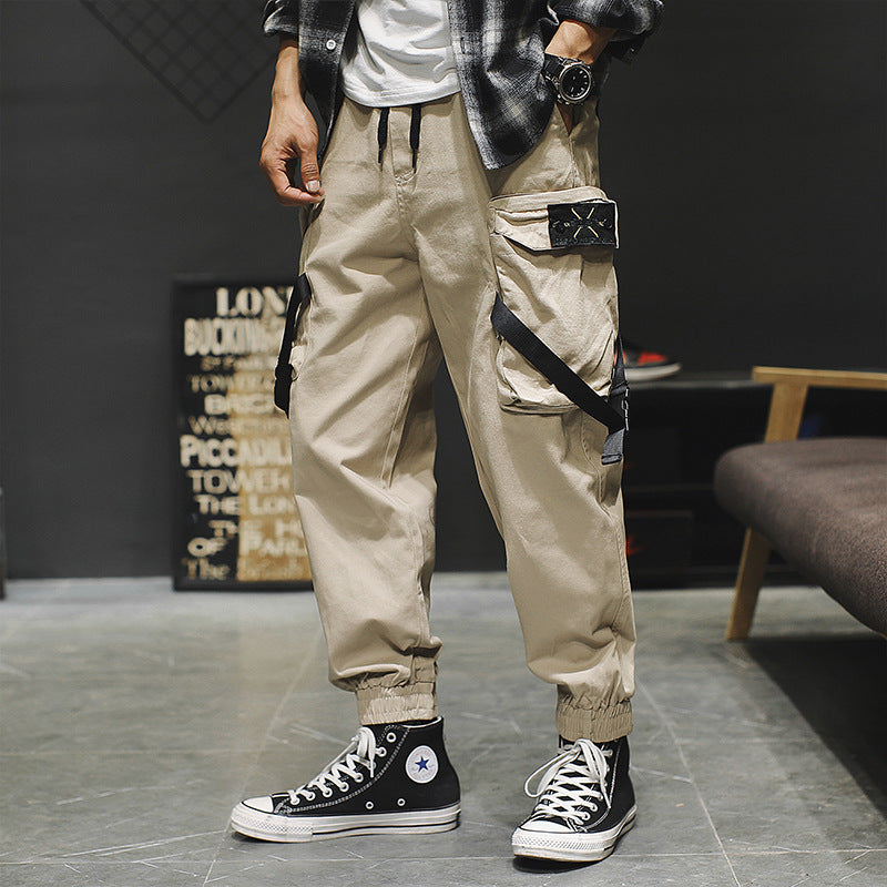 Nya Casual Byxor Herr Cotton Cargo Byxor
