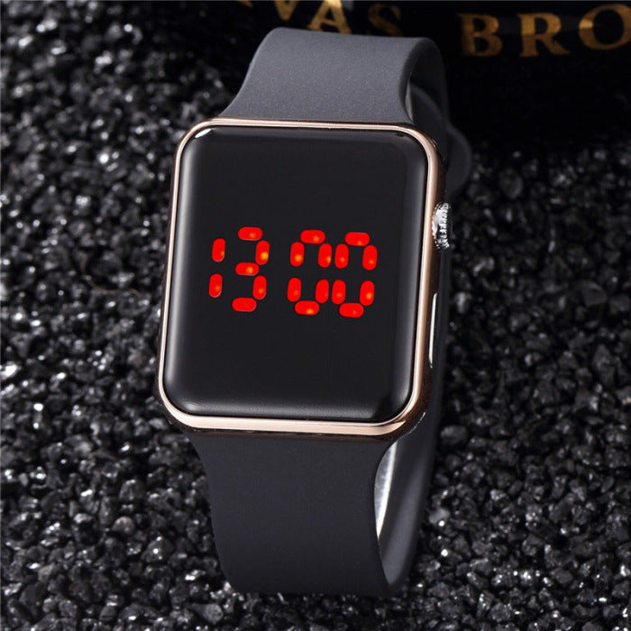 Digital Wrist Watch - Modern Stylish Functional Sleek Vibrant Comfortable Adjustable Statement