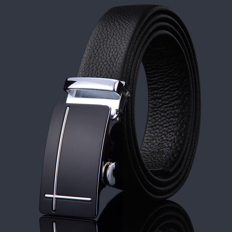 Men's Automatic Buckle Belt - Ultimate Convenience
