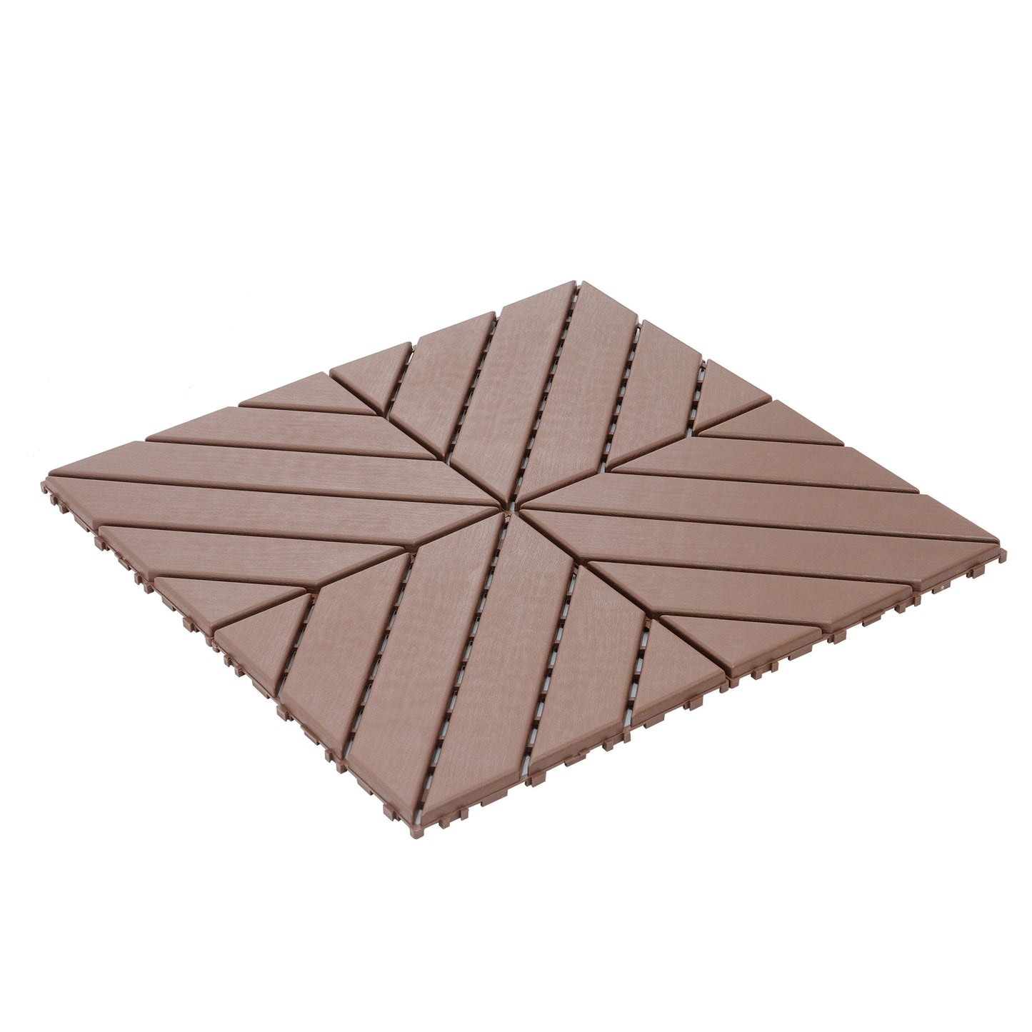 Waterproof, Wear-resistant, DIY Assembly, Garden, Courtyard, Balcony,plastic Flooring