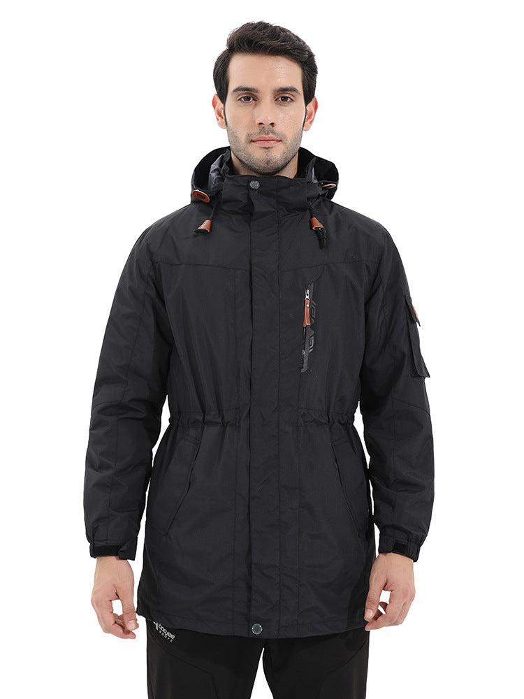 Veste imperméable chaude de sport et de loisirs pour hommes