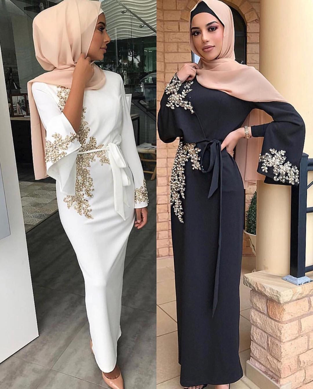 Robe musulmane brodée