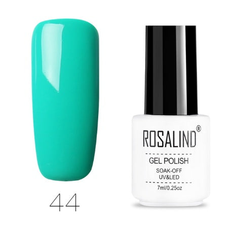 ROSALIND Pure Colors Gel Polish Collection - 7ML | 58 Colors + Base/Top UV/LED