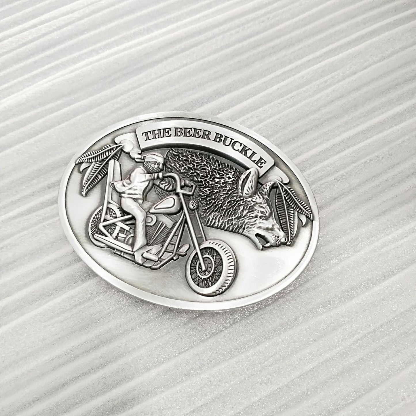 Beer Belt Buckle Metal Belt Head - Craft Brewery Pride