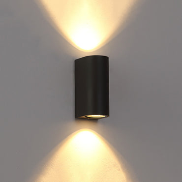 LED Wall Lamp Modern Aluminum Glass Design