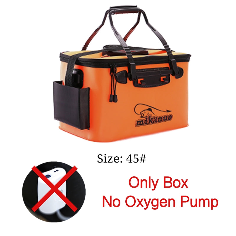Professional EVA Fishing Bucket - Collapsible Live Well Tank for Anglers