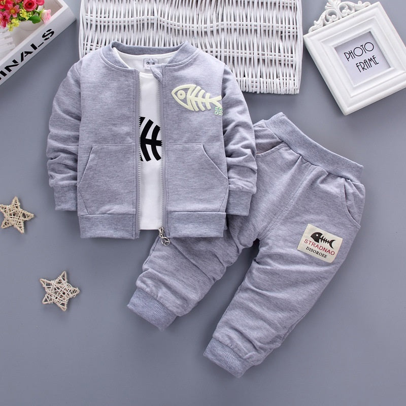 Professional Children's Three-Piece Clothing Set
