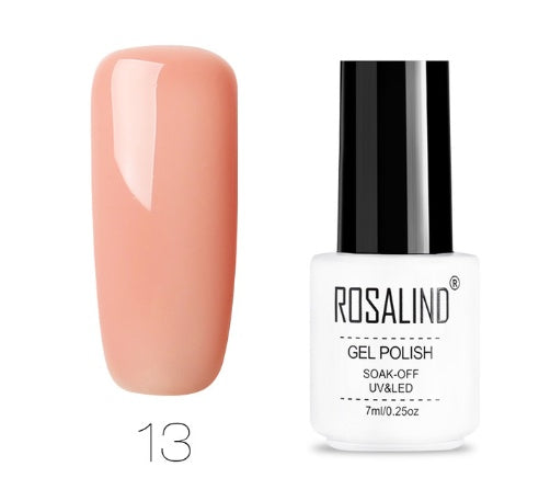 ROSALIND Pure Colors Gel Polish Collection - 7ML | 58 Colors + Base/Top UV/LED