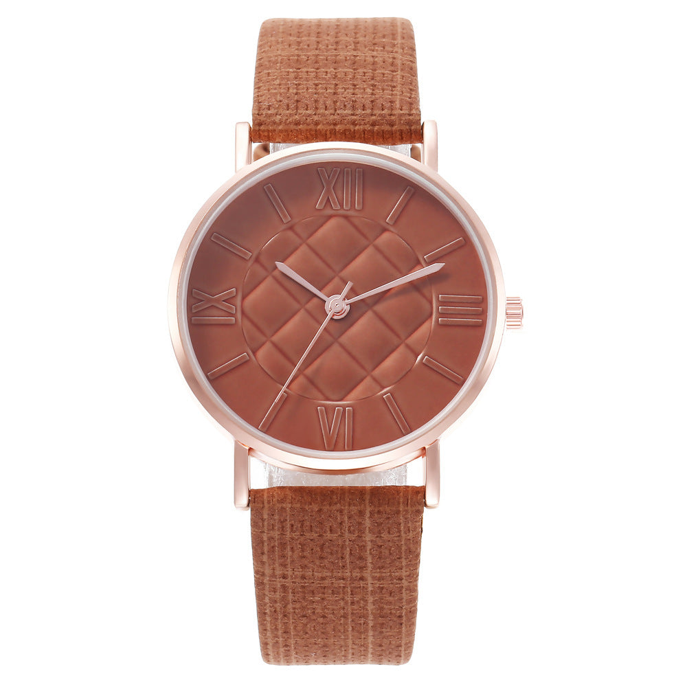Pineapple Roman Watch Quartz Wrist Watch - Elegant Stylish Tropical Unique High-Quality Durable Comfortable Versatile