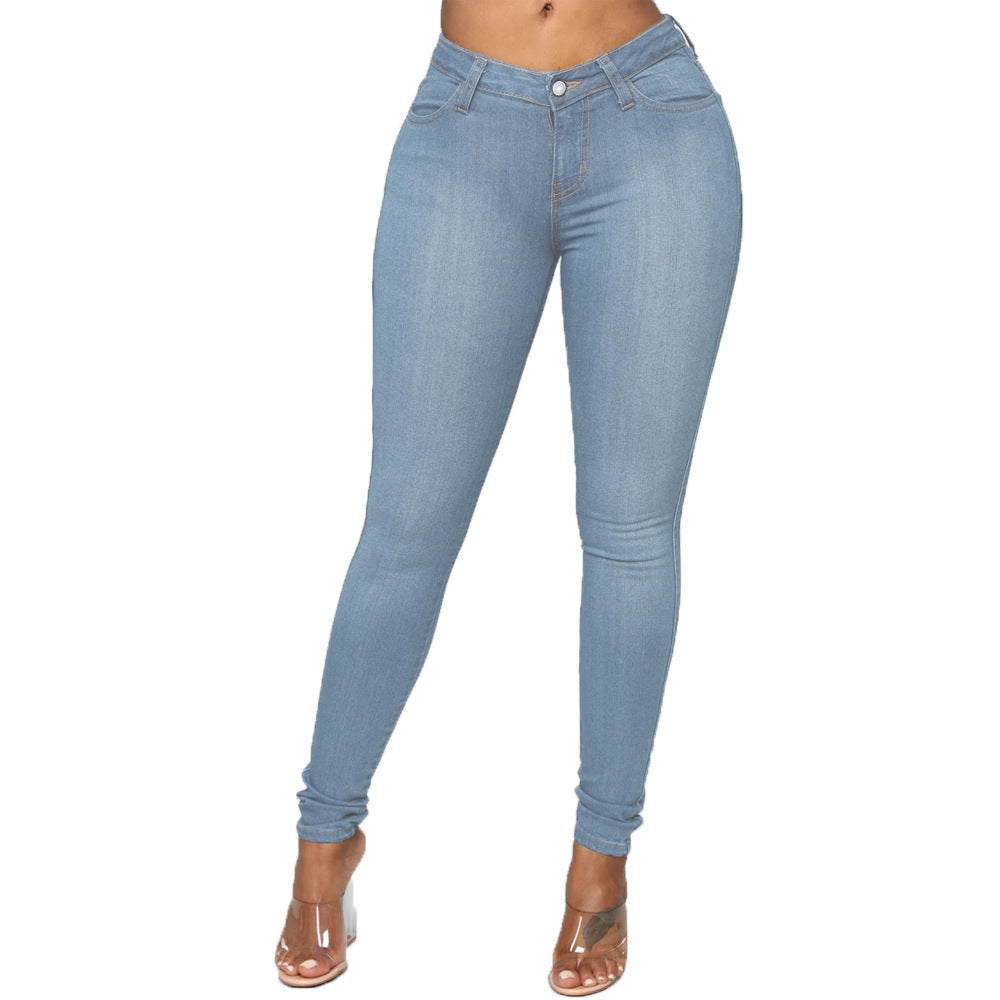 Skinny Jeans Pennbyxor Plus Size