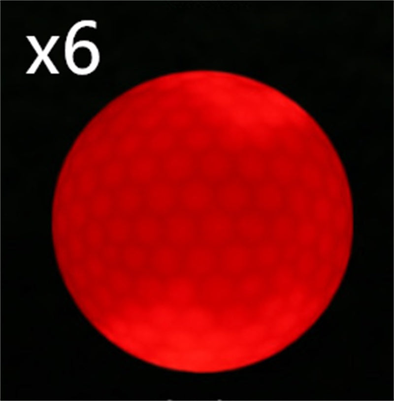 Led golfboll blinkande boll golftillbehör
