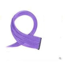 Gradient Kvinna Långt lockigt hår Peruk Patch