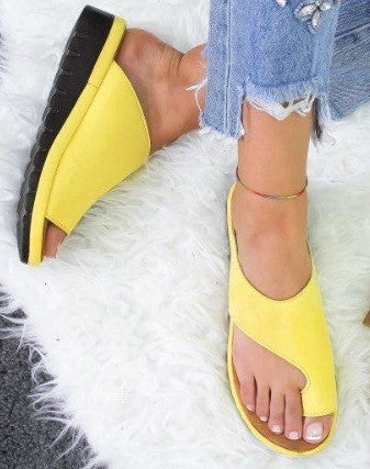 Summer 2020 New Foreign Trade Models - Toe Wedge Heel Sandals for Women (40-43)