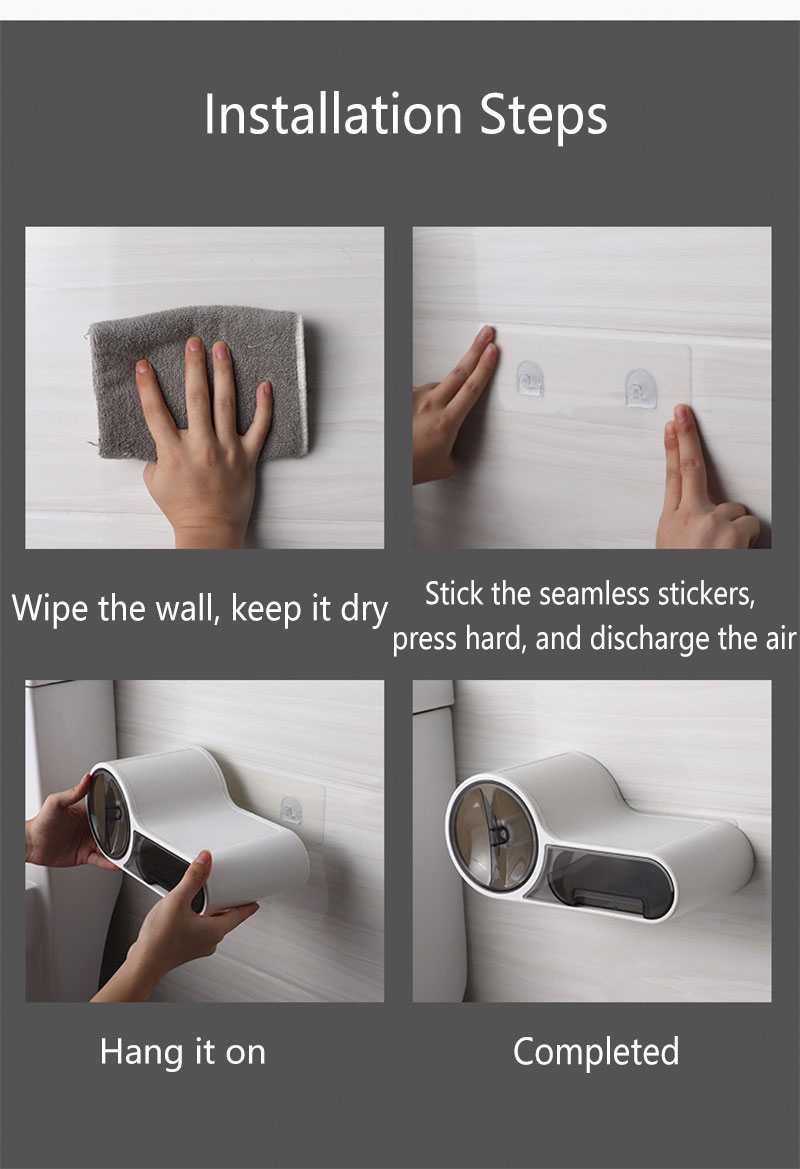 Porte-rouleau de toilette domestique