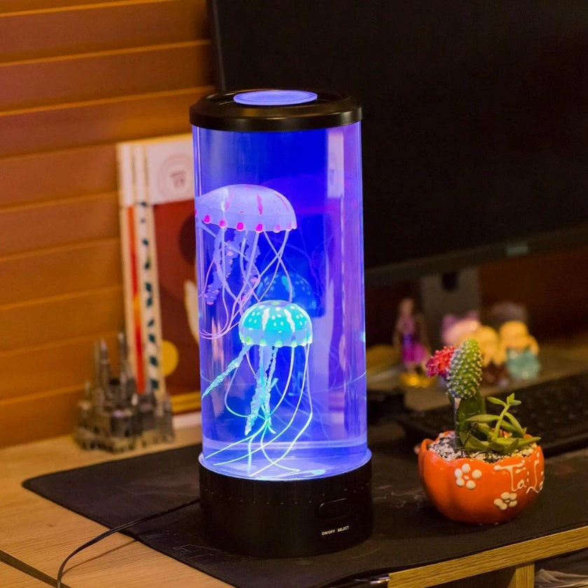 LED manllyfish Akvarium lampe alimentée par USB