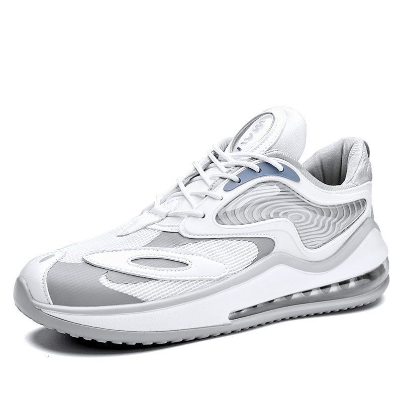 Summer Air Cushion Men's Shoes - Space Black/White