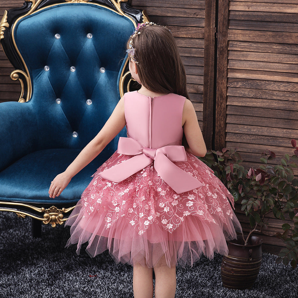 Baby Girls' Middle and Small Children Day Dresses
