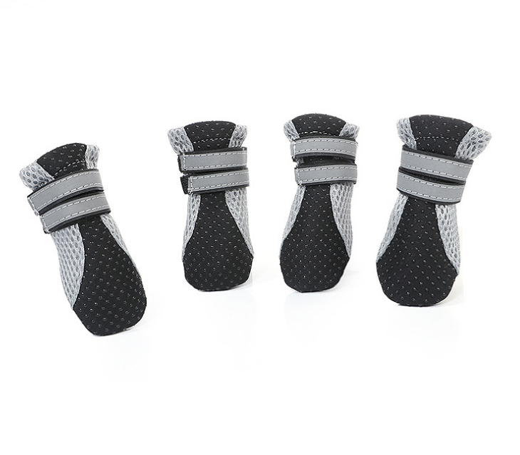 Dog Walking Shoes - Reflective Waterproof Pet Boots