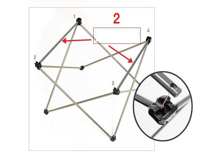 Outdoor Folding Camping Table - Lightweight & Portable