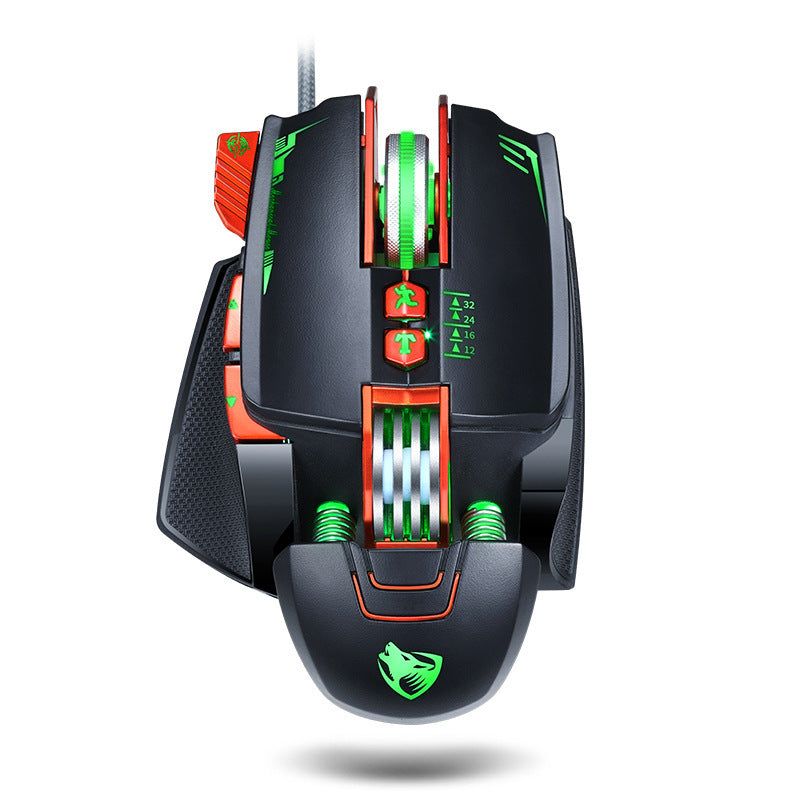 Thunder Wolf V9 spelmus spelmaskin