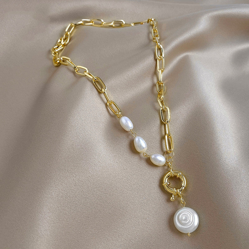 Chaîne collier court pour femme M lettre pendentif cou bijoux
