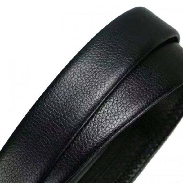 Men's Black Business Fashion Trend Belt - Executive Style