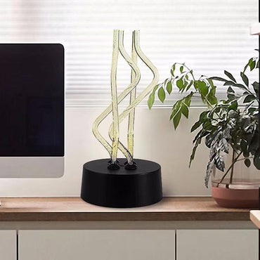 Creative USB Acrylic Table Lamp 7 Colors Change Atmosphere Night Lights LED Decoration Nightclub Lights Bedroom Decor