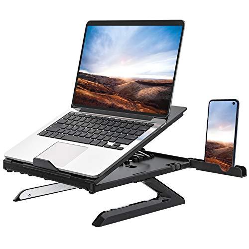 Nytt Laptopställ Multifunktionellt Hopfällbart Lyftbart Laptopställ Monitor Ökar Rack Aluminiumlegering Bas