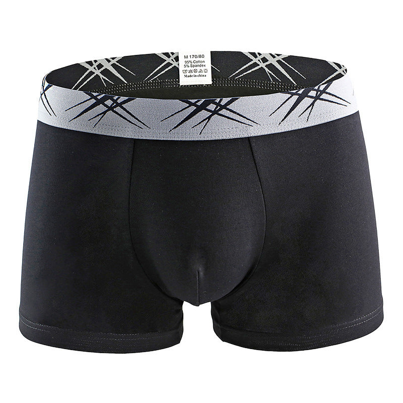 Herr U-konvexa sexiga boxershorts med medelhög midja
