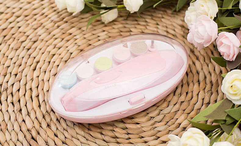 Polisseuse à ongles électrique multifonctionnelle anti-rayures pour bébé