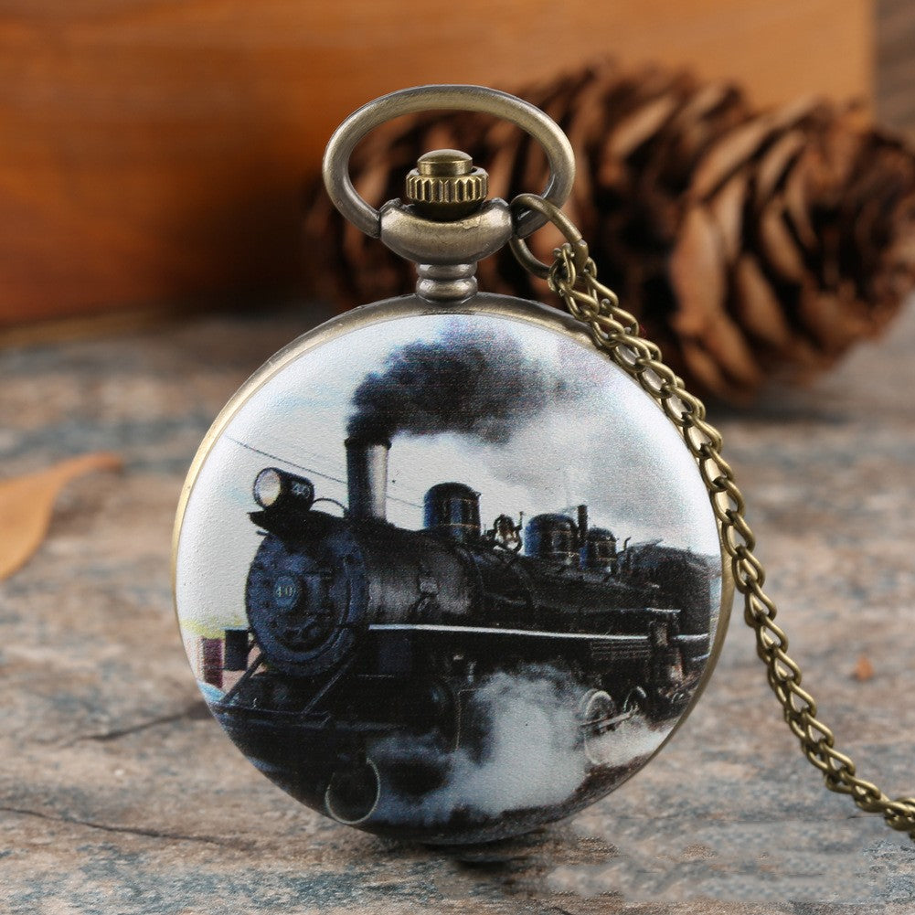 Oil Painting Color Goddess Picture Pocket Watch - Divine Mythological Artistic Vibrant Masterpiece Unique
