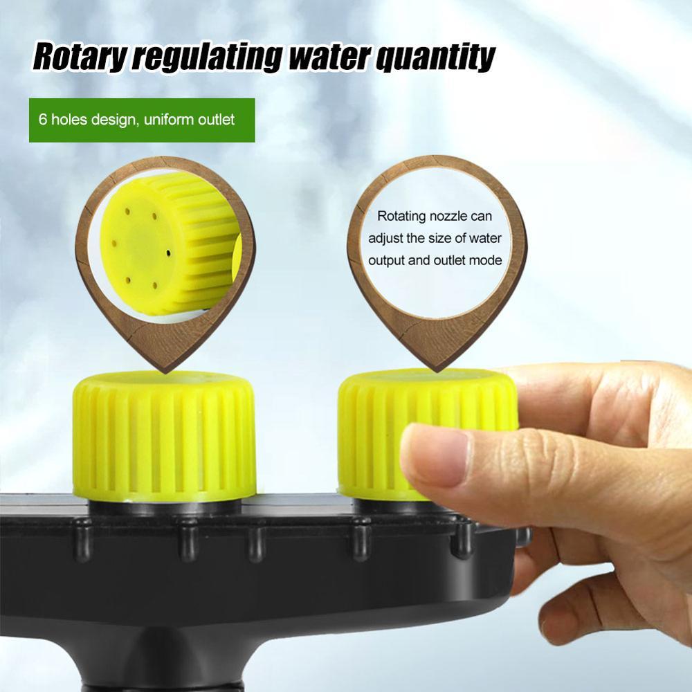 Agriculture Atomizer Nozzles Garden Mat Water Sprinkler Irrigation Spray Adjustable Nozzle Tools