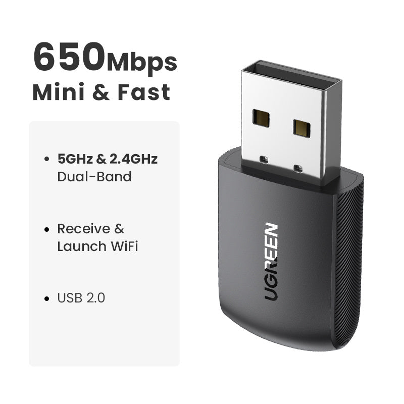 USB trådlöst nätverkskort dator Wifi-mottagare