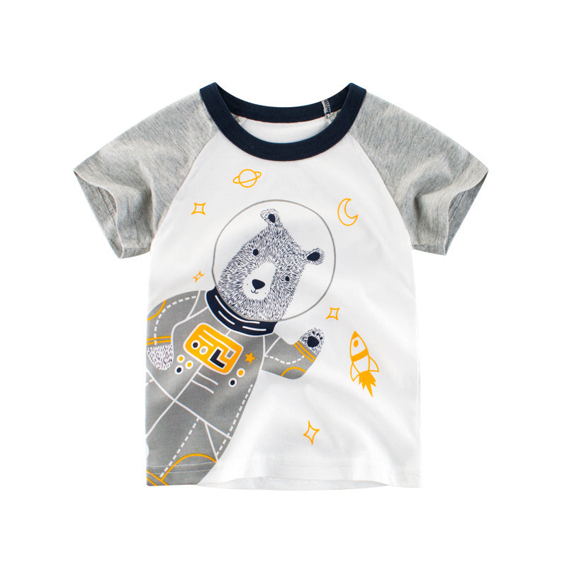 T-shirt dessin animé pour enfants