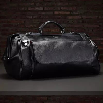 Affärsbagage och resväska i äkta läder