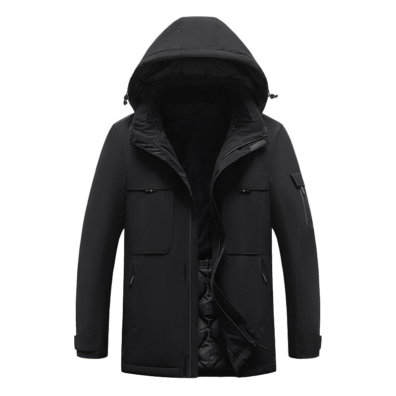Veste de charge de chauffage intelligente pour hommes et femmes en hiver
