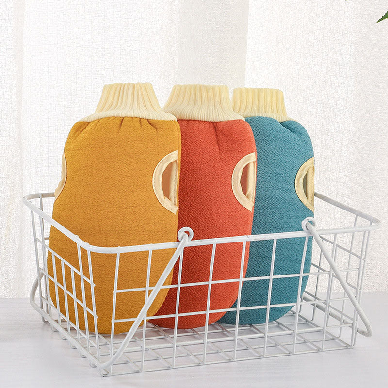 Back Rubbing Gloves Bath Towel And Bathing Artifact