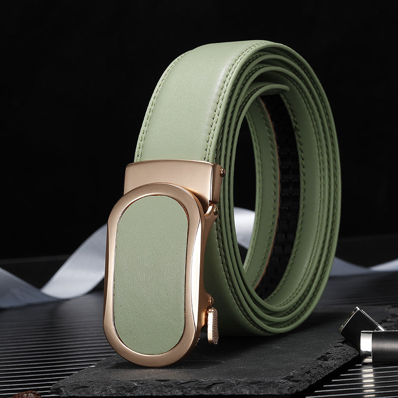 Men's Artificial Leather Comfort Click Belt - Flexible Innovation