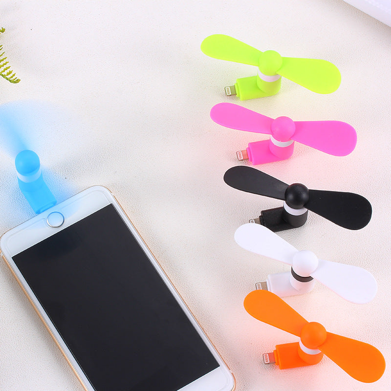 Charging USB Mini Fan for Android & iPhone