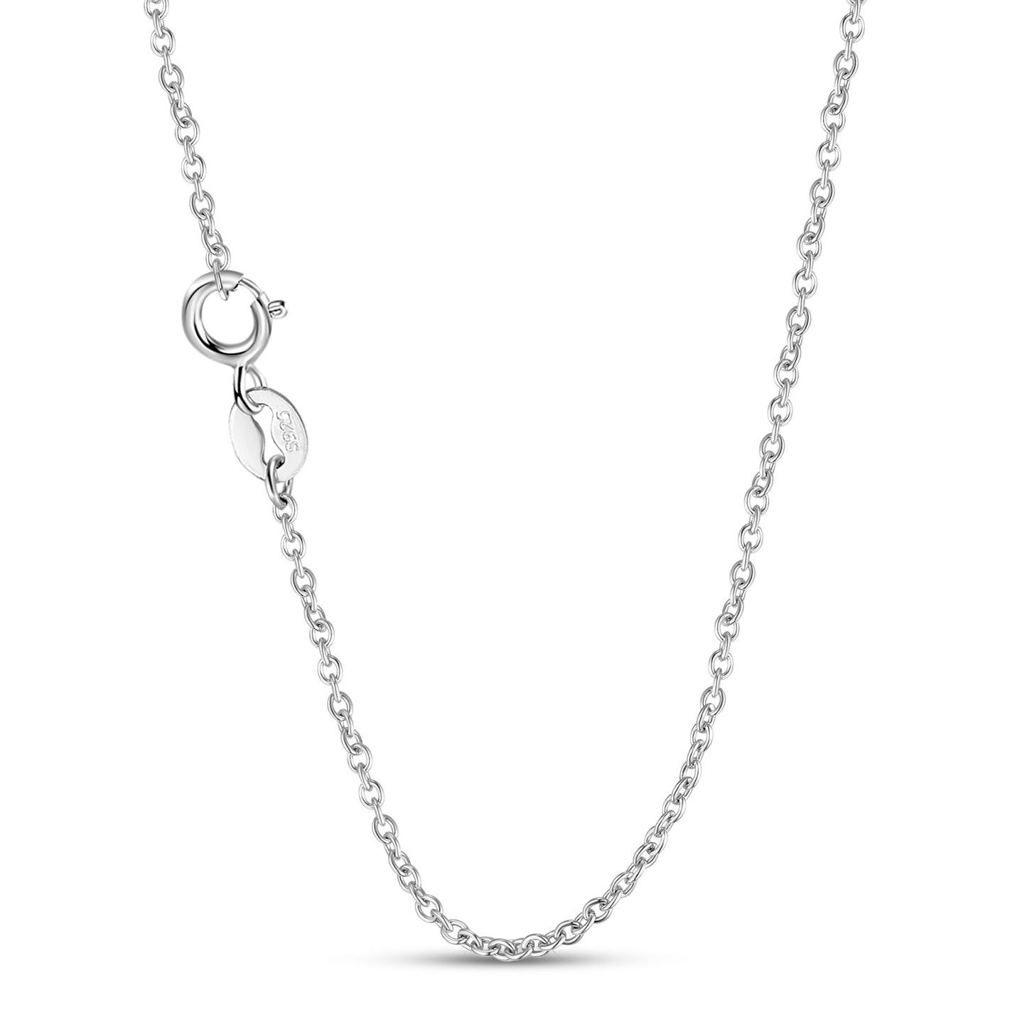 Halsband i 925 sterlingsilver med bästa mamma-motiv, mors dag-serien
