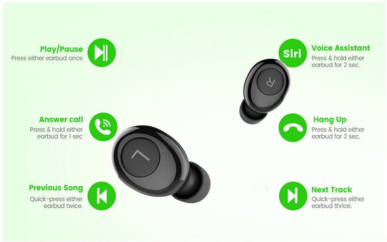 H001 Uppladdningsbar Bluetooth Digital Headset Ljudförstärkare