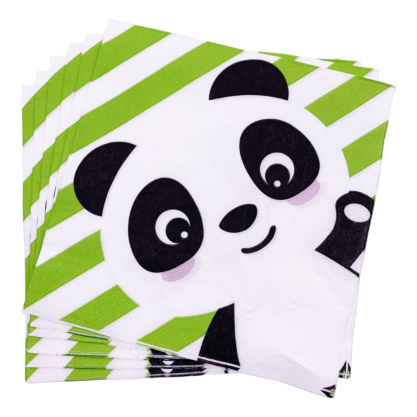 Ensemble de fête d'anniversaire sur le thème du panda