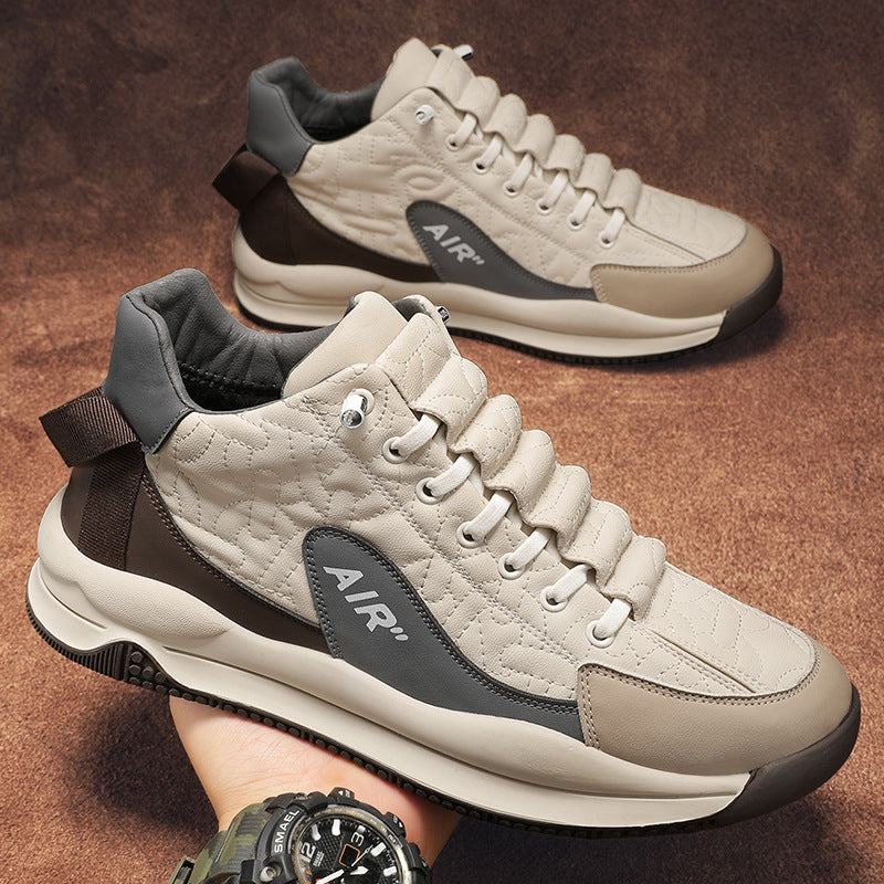 Chaussures rehaussantes à plateforme de sport pour hommes